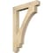Ekena Millwork Imperial Craftsman Rough Sawn Bracket, Douglas Fir, 4"W x 28"D x 40"H BKT04X28X40IMP04RDF - alternate 1